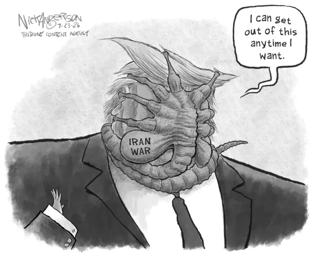 Cartoon commentary